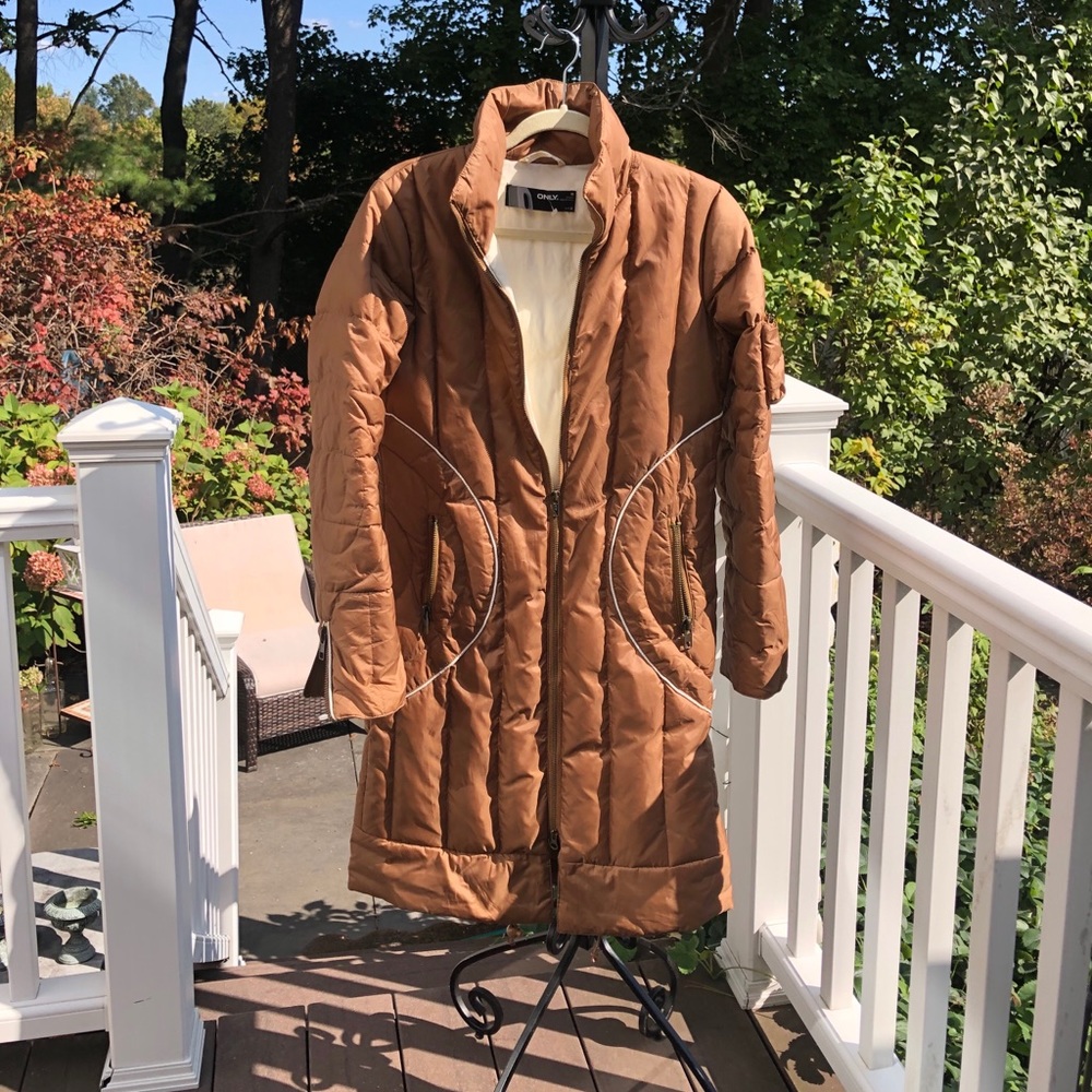 Only Long Quilted Puffer Coat 🧥